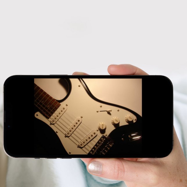 Electric Guitar Note Card (Front Digital)