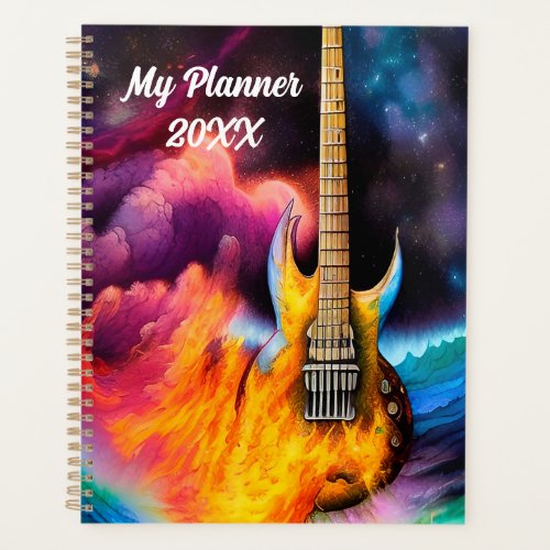 Electric Guitar  Planner