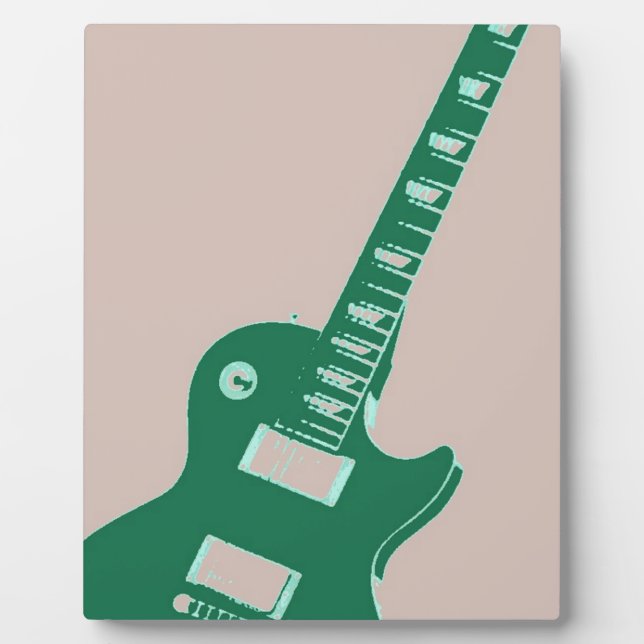 Electric Guitar Plaque (Front)