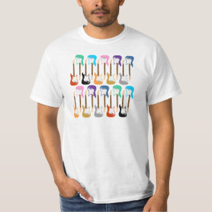 Electric Guitar Pop Art T-Shirt
