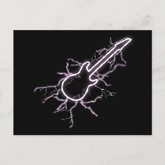 Electric Guitar Postcard (Front)