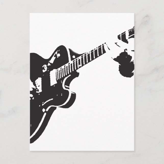 Electric Guitar Postcard (Front)