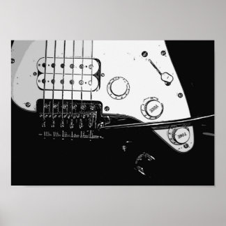 Electric Guitar Poster