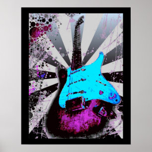 Electric Guitar Poster