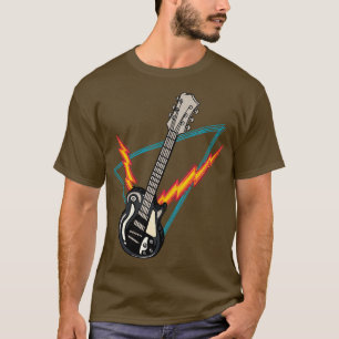 Electric Guitar Rock Guitarist Musician T-Shirt