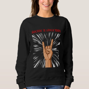 Electric guitar Rock Hard guitarist guitar born in Sweatshirt