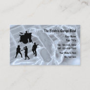 Electric Guitar Rock Music Business Cards at Zazzle