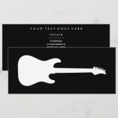 electric guitar silhouette (Front/Back)