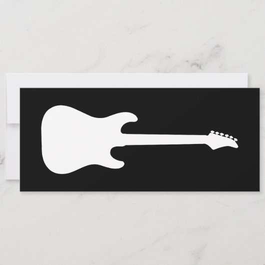 electric guitar silhouette (Front)
