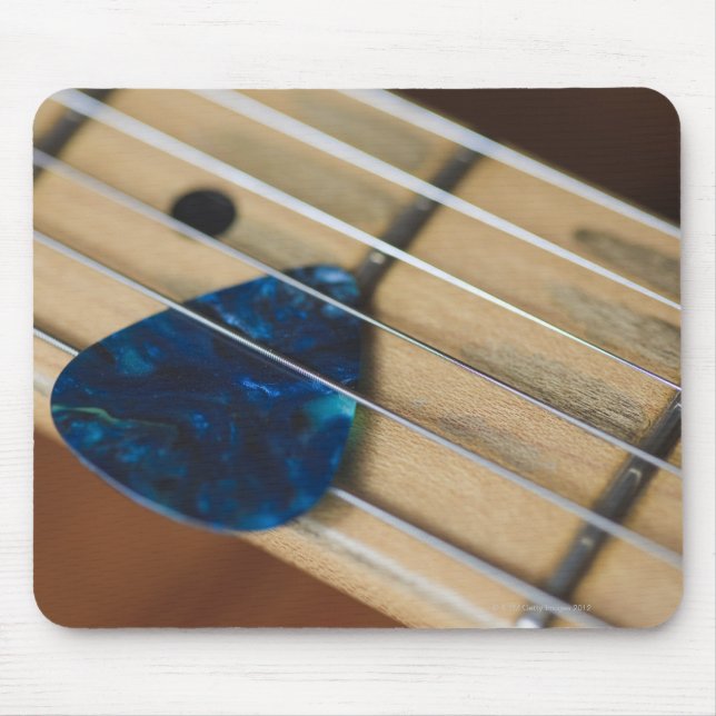 Electric Guitar Strings Mouse Pad (Front)