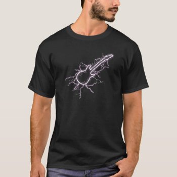 Electric Guitar T-shirt by warrior_woman at Zazzle