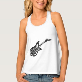 Electric Guitar Tank Top by LwoodMusic at Zazzle