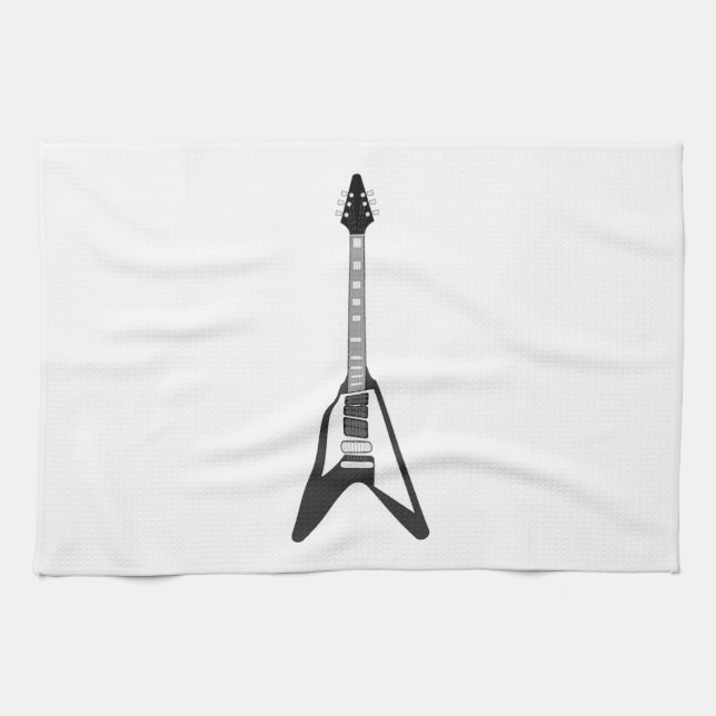 Electric Guitar Towel (Horizontal)