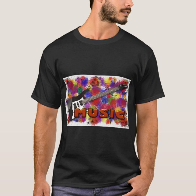 Electric Guitar Vibe Tee (Front)