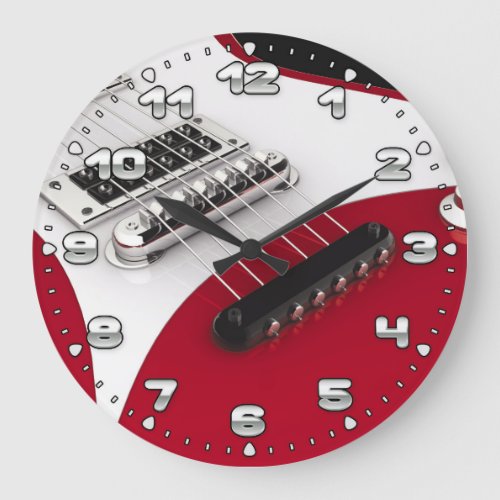 Electric Guitar Wall Clock