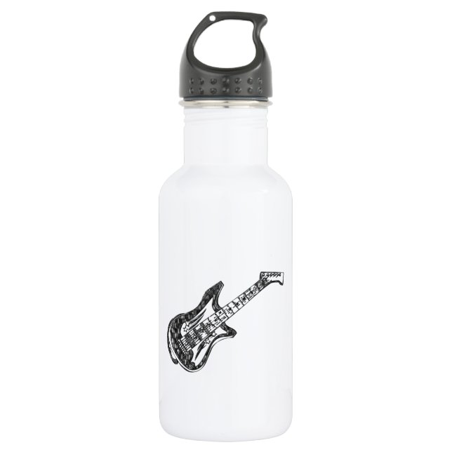 Electric Guitar Water Bottle (Front)