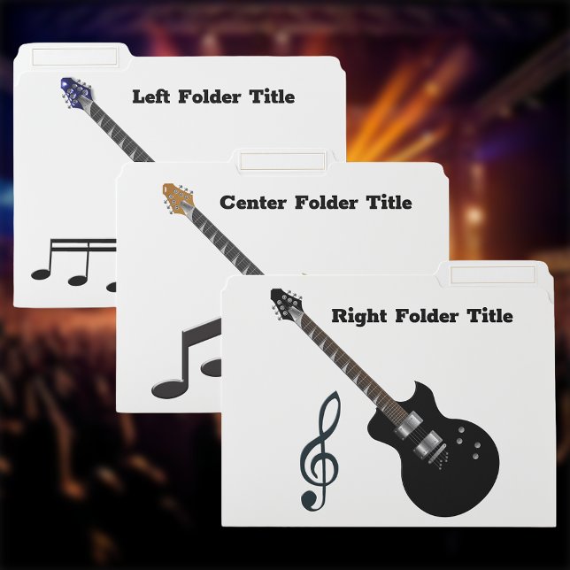 Electric Guitars File Folder (Creator Uploaded)