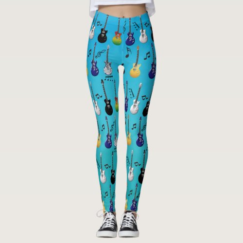 Electric Guitars Leggings