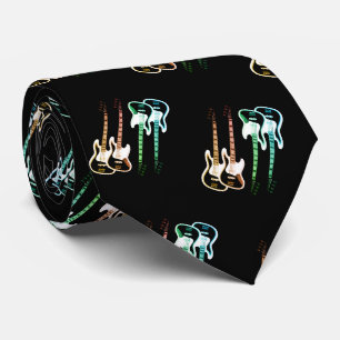 Electric Guitars Neck Tie