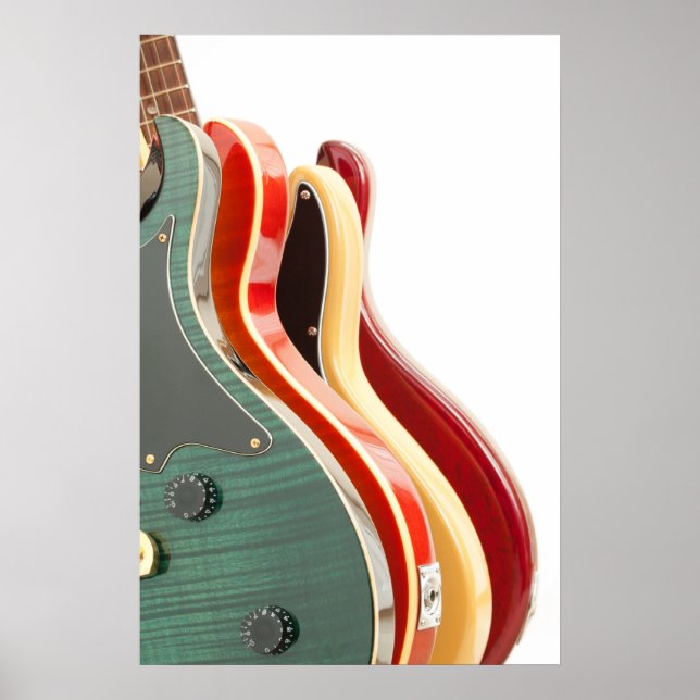 Electric Guitars Poster (Front)