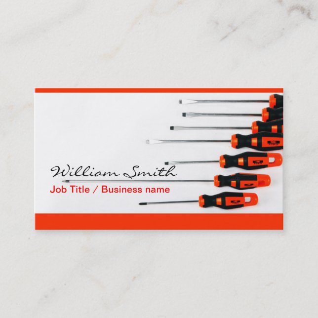 Electric/Handyman Business card (Front)