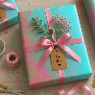Electric Haze Wrapping Paper Sheets