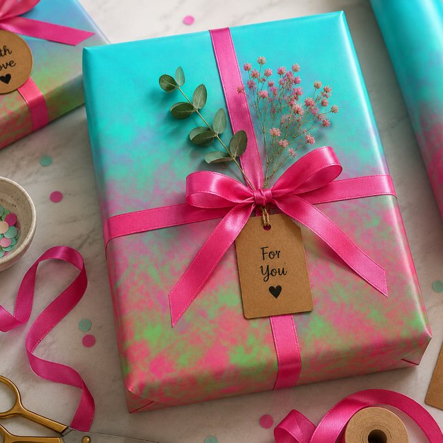 Electric Haze Wrapping Paper Sheets (Creator Uploaded)