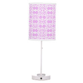 Electric in Lilac Table Lamp (Back)