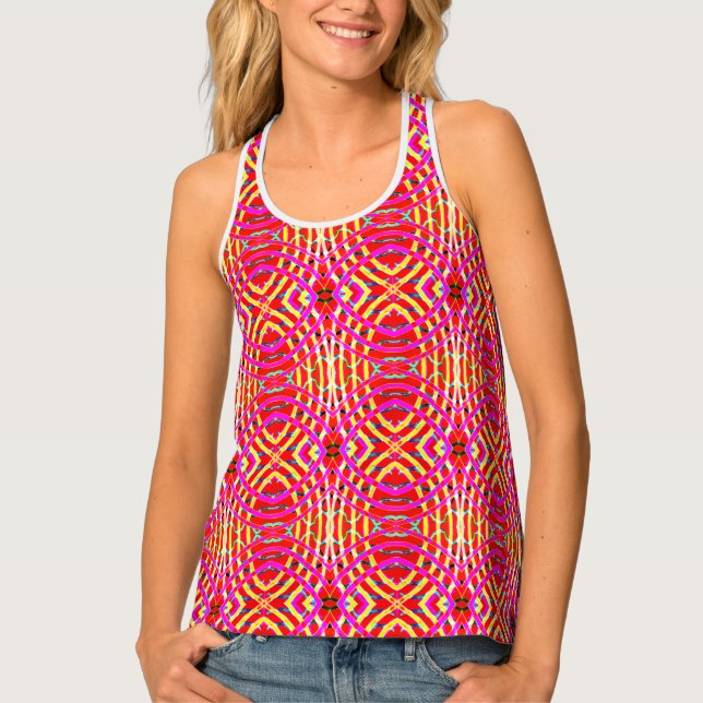 Electric Jaipur! Tank Top (Front)