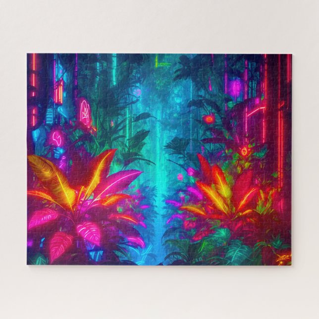 Electric Jungle Puzzle (Horizontal)
