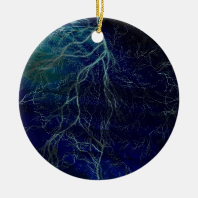 Electric Lightning Ornament (Front)