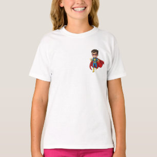 Electric Lightning Superpower Hero Boy Kids T-Shirt