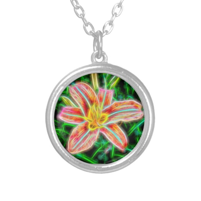 Electric Lily Necklace (Front)
