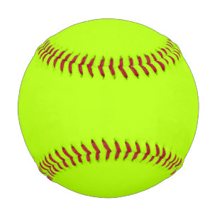 Electric Lime Green Accent Ready to Customize Baseball