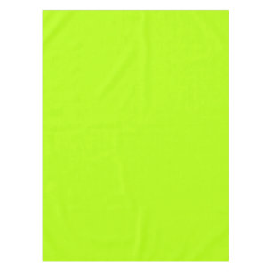 Electric Lime Green Accent Ready to Customize Tablecloth
