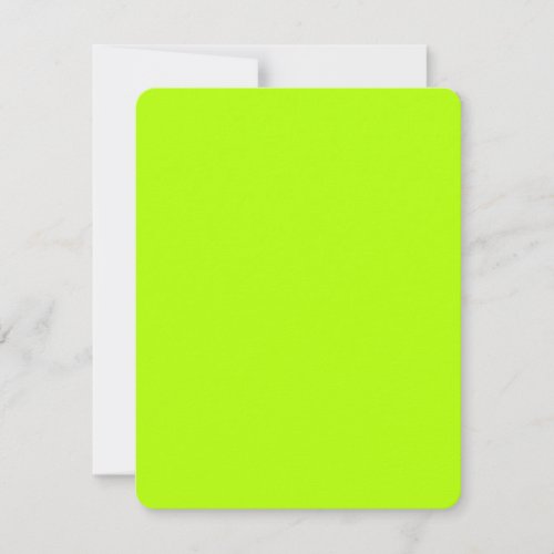 Electric Lime Green Color Ready to Customize