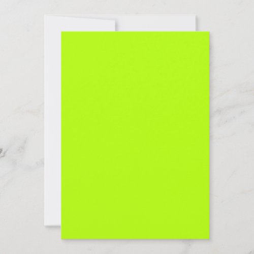 Electric Lime Green Color Ready to Customize