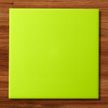Electric Lime Solid Color  Ceramic Tile<br><div class="desc">Electric Lime Solid Color</div>