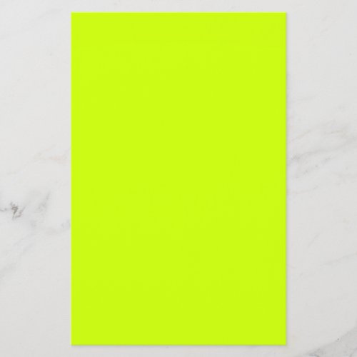 Electric Lime Solid Color Flyer