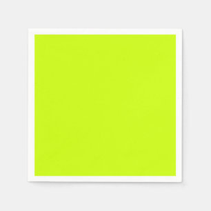 Electric Lime Solid color Napkins