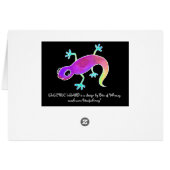 Electric Lizard! Cards (Back Horizontal)