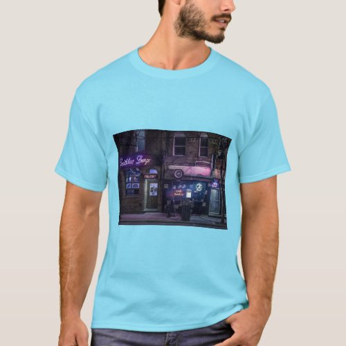 Electric Lounge Series Cadillac Neon T_Shirt