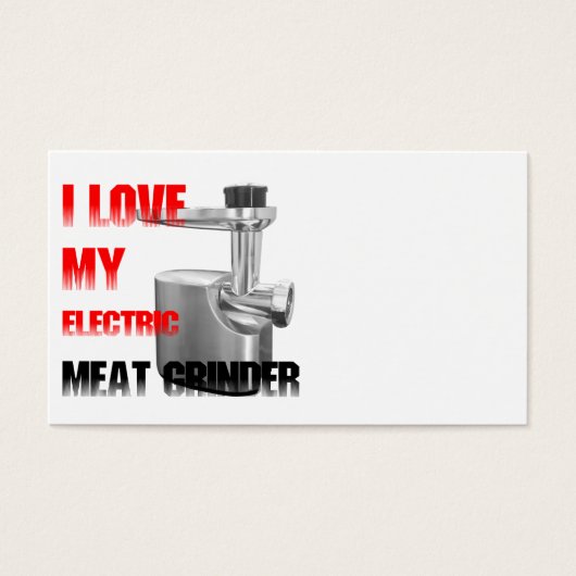 Electric meat grinder (Front)