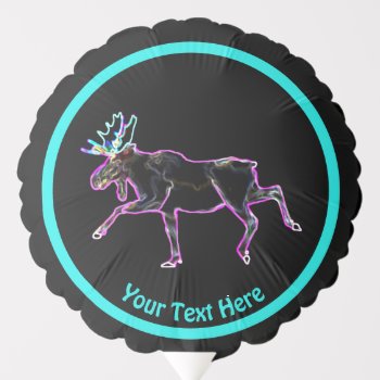 Electric Moose Balloon by Bluestar48 at Zazzle