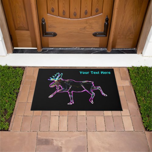 Electric Moose Doormat