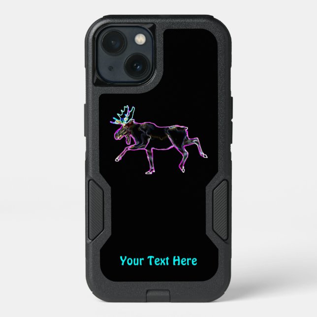 Electric Moose Otterbox iPhone Case (Back)