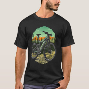 Electric MTB Mountain Bike E Biker Cyclist T-Shirt