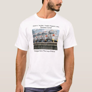 Electric "mules," Pedro Miguel Locks, Panama Canal T-Shirt