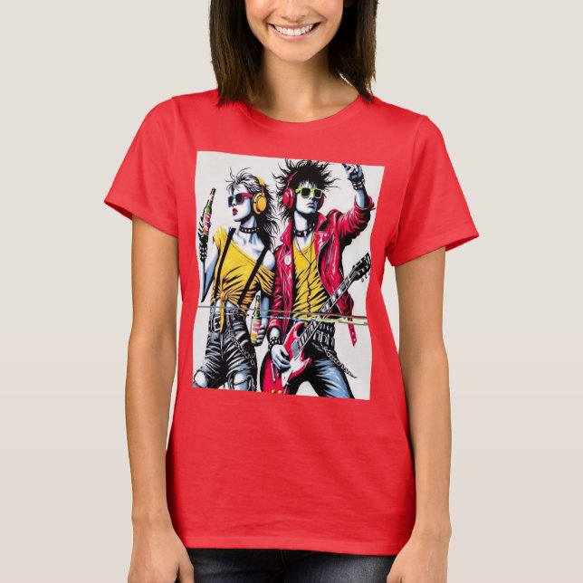 Electric Music Rebels tshirt  (Front)