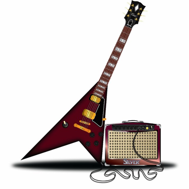 Electric n' Amp Thrash Statuette (Front)